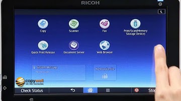 Copywell   How to Install Classic User interface on Ricoh Smart Operation Panel