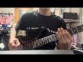 Pay money To my PainのAgainst the pillを弾いてみました!