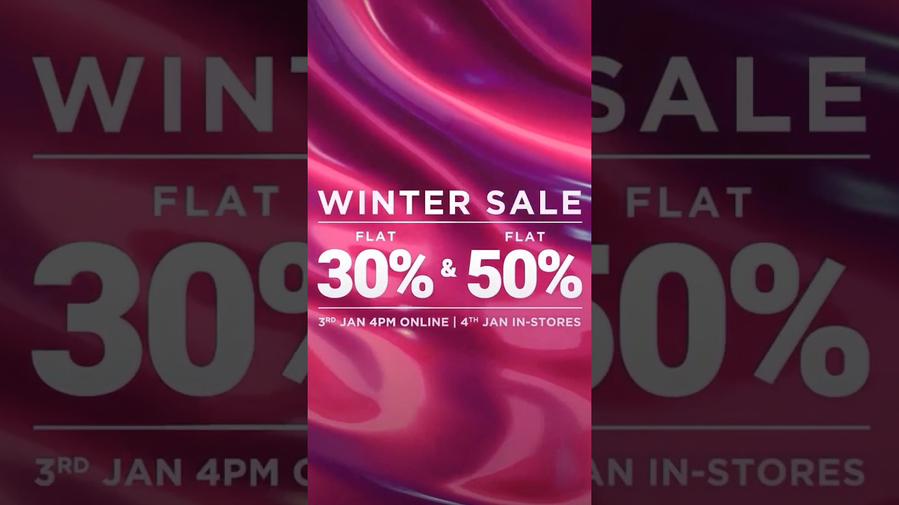 Sapphire winter sale 2024 flat 30% and 50% off 