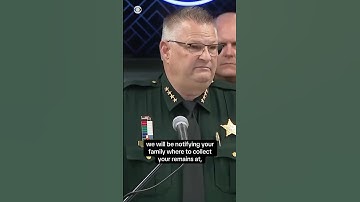 Florida sheriff tells protesters, "We will kill you, graveyard dead" if they use weapons #shorts