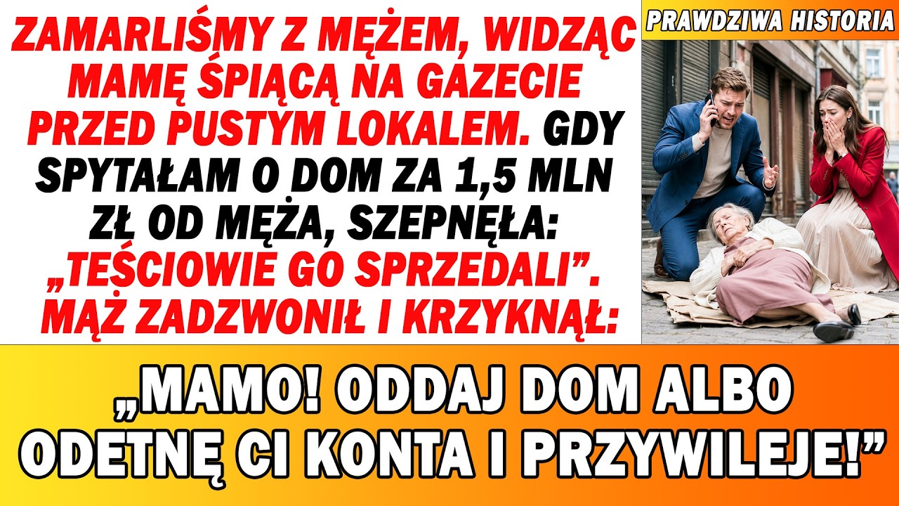Wróciliśmy bez zapowiedzi, żeby zrobić mojej mamie niespodziankę. Ale przy domu, który jej podarowaliśmy, czekał na nas tylko zardzewiały zamek w bramie i zarośnięte chwastami podwórko. Po kilku...