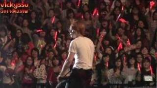 20110423 Empty Remix JYJ Concert in Taiwan (Jaejoong focus)