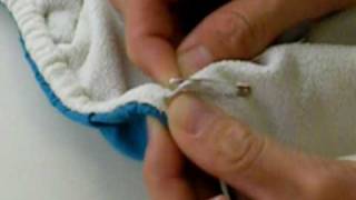 Repairing Shot Elastic In Fuzzi Bunz Diapers