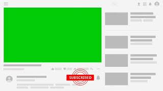 Desktop YouTube Subscribe Animition Green Screen । No Copyright । Teaching Academy !!