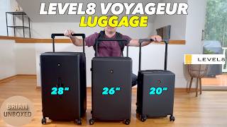 Level8 Voyageur Luggage 20" 26" 28" - Review