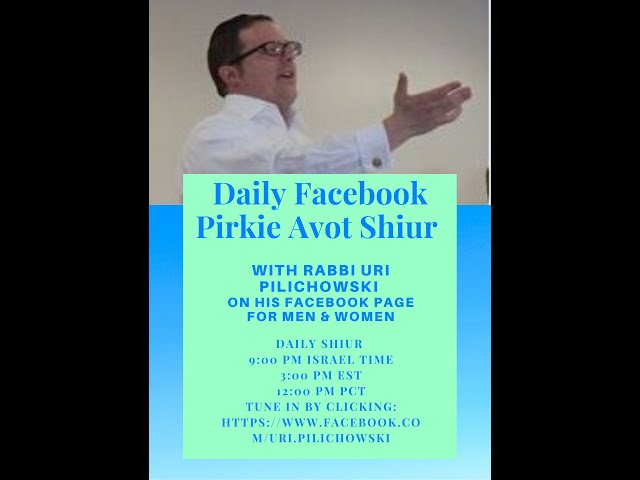 Pirkei Avot Shiur Perek 1 Mishna 2