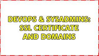 Celebrity DevOps & SysAdmins: SSL certificate and domains Net Worth
