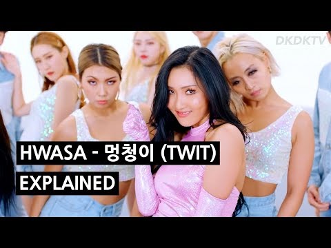 HWASA - 멍청이 (TWIT) Explained by a Korean