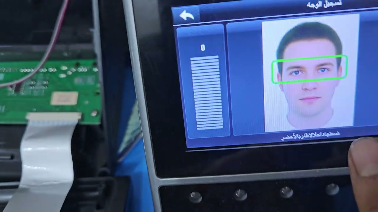 صيانة اجهزة بصمة  أجهزة الحضور والانصراف باعطال مختلفة اجهزه #fingertec وال #zkteco