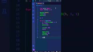 Python Spiral Pattern in 30 Seconds 🔥 | Python Pattern Program #shorts #pythonpattern #pythoncourse