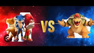 Team Sonic Vs Bowser