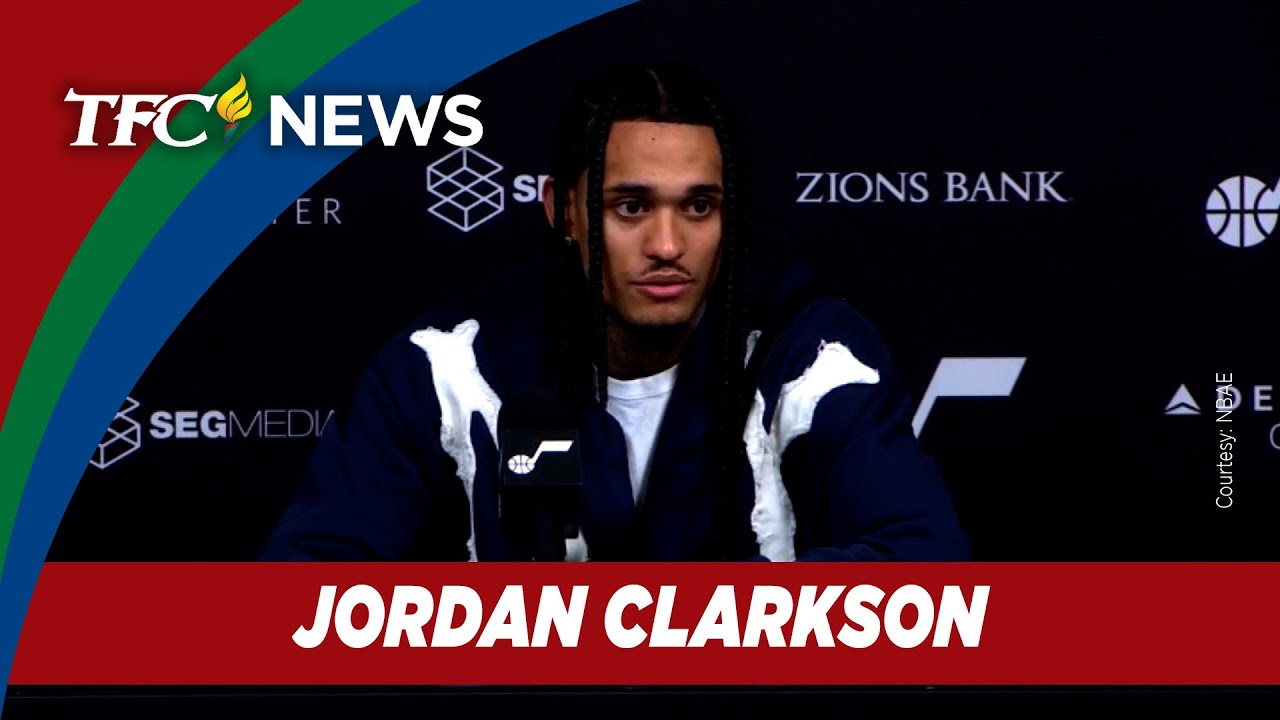FilAm Jordan Clarkson ends Utah Jazz's triple double drought | TFC News California, USA