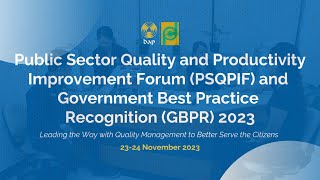 PSQPIF AND GBPR 2023 (DAY 1)