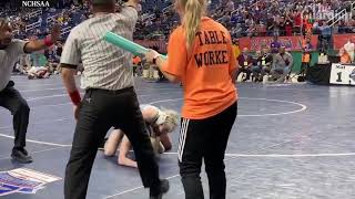 Heaven F. Wins State Wrestling Championship Feb. 2020