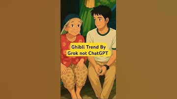 The Ghibli trend with Grok3. #ghibli #trending #grok3 #chatgpt #viralshort #youtubeshorts