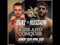 Rise and conquer kev duke vs asad hussain