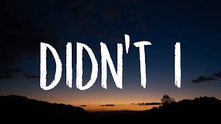 Ruth B. - Didn't I (Lyrics)