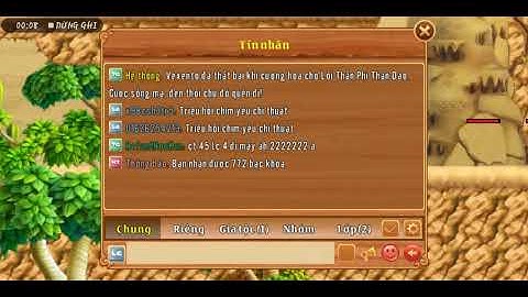 Chat siu dài trobg game làng lá phiêu luư ký