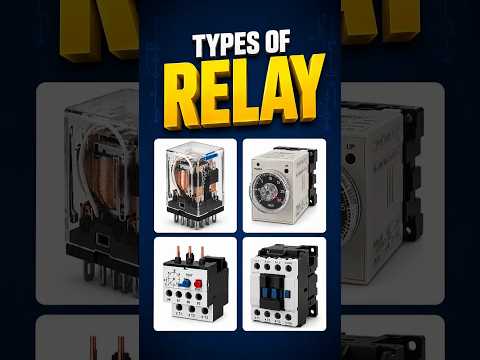 Relay Kya Hoti Hai  Type Of Relay  Switching Relay Or Protection Relay Mein Difference