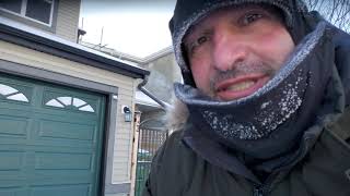 .. Extreme Cold Weather Warning Temperature - 28 Celsius Feels Like - 36 Celsius