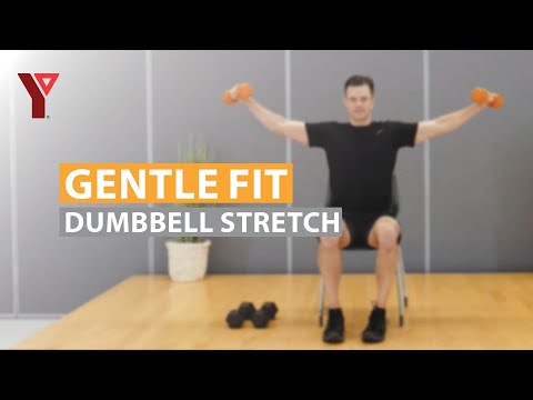 Gentle Fit: Chair Based Dumbbell Strength and Flexibility