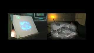 Interactive touchscreen animation: New Media Capstone
