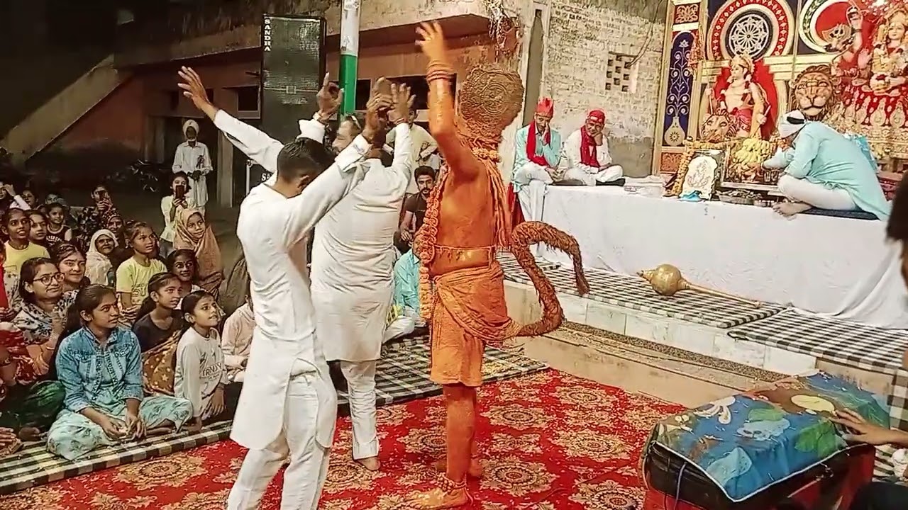 Bala ji jhanki jagran Kani Mandir Kharoudi Tehsil Guhla district Kaithal 21-10-2023