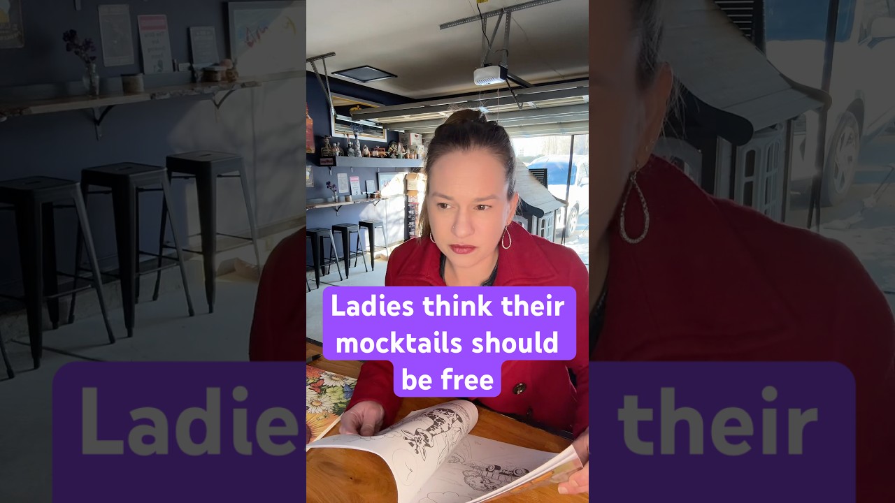 These 3 ladies think their mocktails should be free 🤣#mocktails #bartender #freedrinks