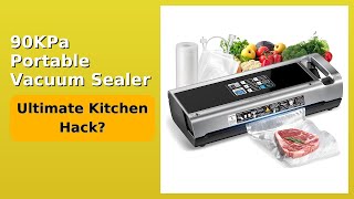 REVIEW (2026): 90KPa Portable Vacuum Sealer. Features.