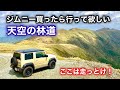 ジムニー買ったら行って欲しい【天空の林道】