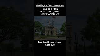 Random US Towns: Washington Court House, OH #shorts