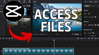 How to Access Files on Capcut PC 2024
