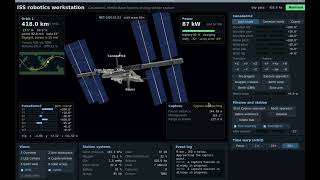 ISS Space Station 3D written in python programming code ran on a raspberry pi computer.
