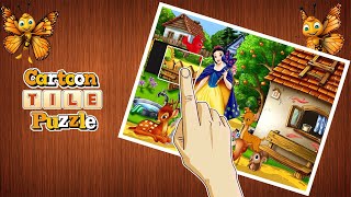 Cartoon Tile Puzzle Game Tutorial screenshot 5