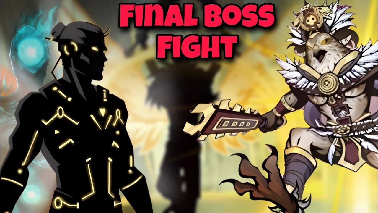 Shadow Fight Shades - How to beat Talaikh ( Act 3 Final Boss )