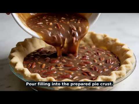 Classic Southern Pecan Pie recipe video thumbnail