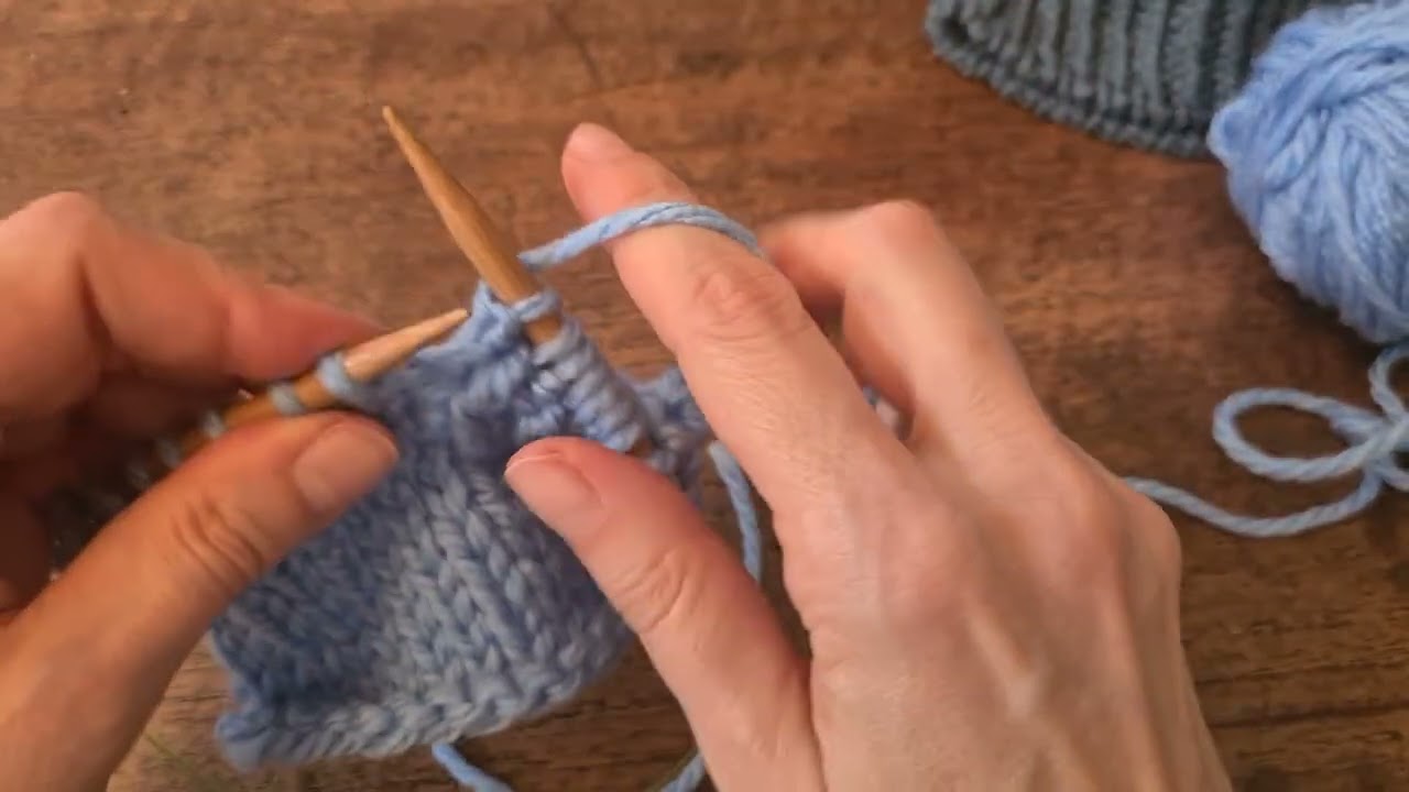 TUTORIAL DI MAGLIA bordo elastico 1 a 1 ritorto, in circolare e in piano