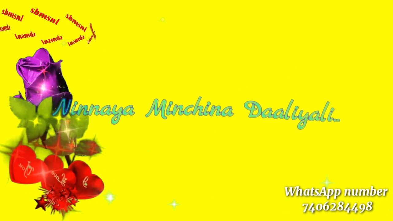 Kannada green screen video sbmsnlKannada love feeling status video