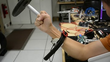 An Elbow-Joint Exoskeleton Amplifies Human by a Factor of 10