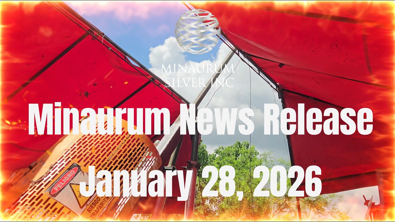 January 28 2026  - Initial Resource Estimate at Alamos Silver Project of 55 Moz AgEq @ 320 g/t AgEq