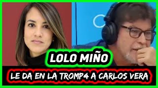 Lolo Miño le da en la trompa a Vera