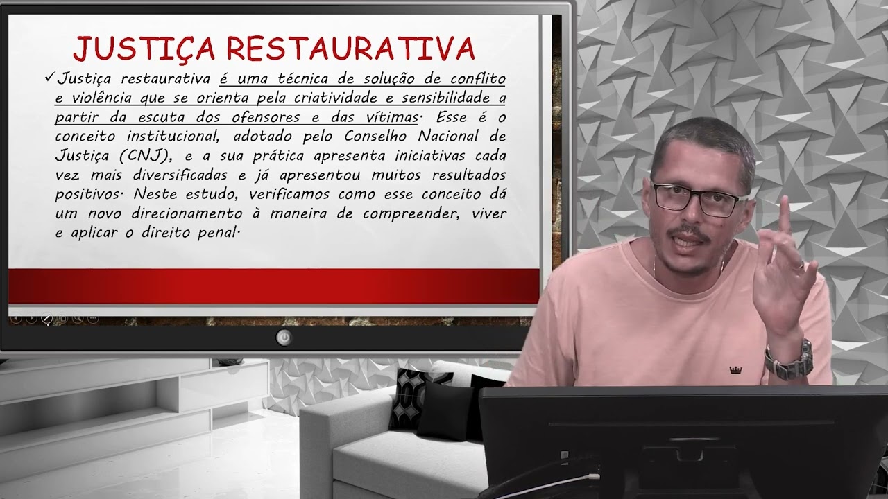 JUSTIÇA RESTAURATIVA  E COMUNICAÇÃO NÃO VIOLENTA (PARTE 1) - PROF. RODRIGÃO - IASES
