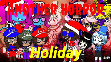 The Ethans + Fandoms React To:Another Horror Holiday By The Stupendium (Gacha Club)