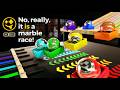 **HUGE Chain Reaction Marble Race! | #marbles #marblerun #marblerace #asmr #sensory #rubegoldberg
