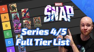 BEST & WORST Series 4+5 Cards to Buy in Marvel SNAP - FULL TIER LIST - August 2026 Edition