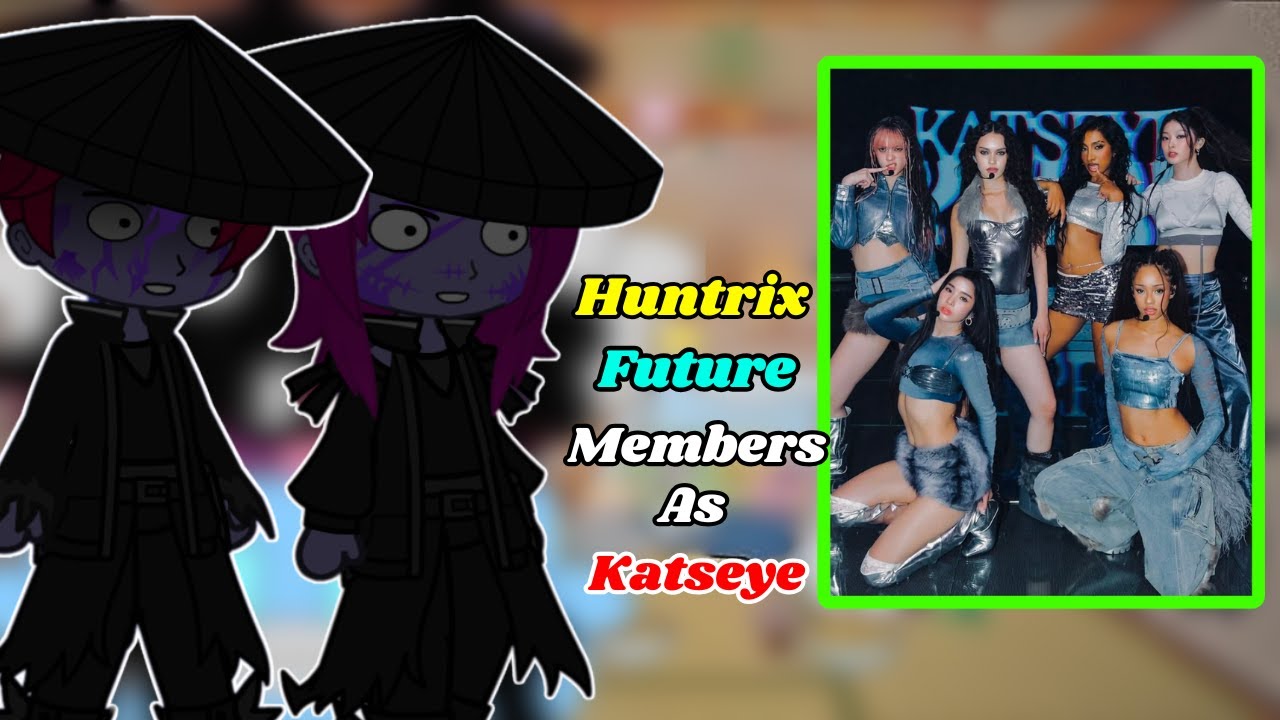 Saja Boys React to Huntrix Future Members As Katseye || Huntrix new membrs as katseye
