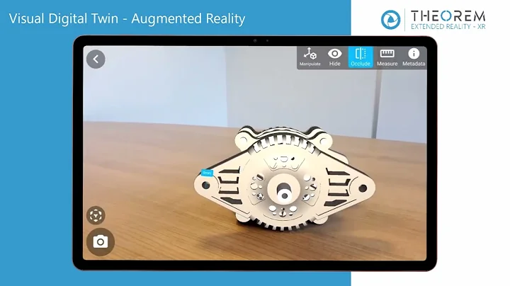 Visual Digital Twin in Augmented Reality | Theorem XR