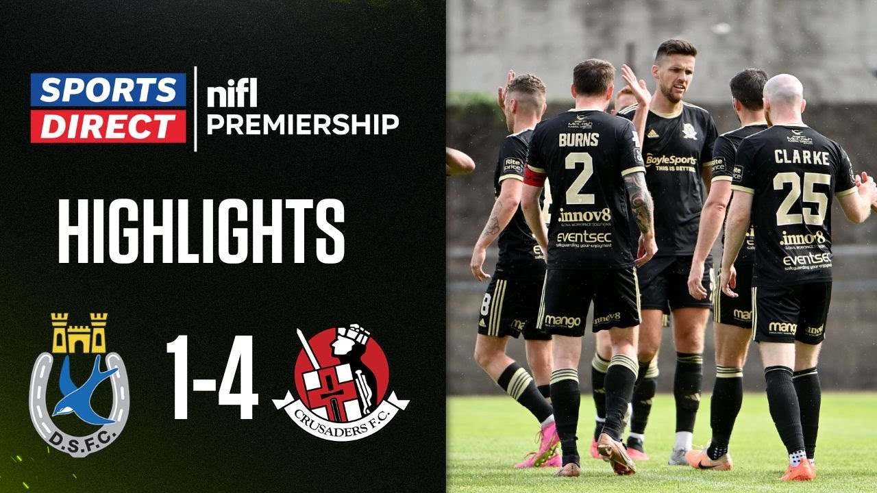 Second half goal blitz! | Dungannon Swifts 1-4 Crusaders | #sportsdirectprem