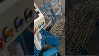 Helping customer Installation and debugging 3-6mm high speed wire straightening and cutting machine