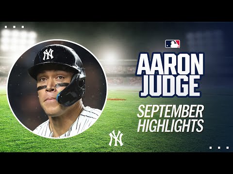 Aaron Judge gets HOT before the Postseason 🥵 (4th player EVER to record FOUR 50+ HR seasons)